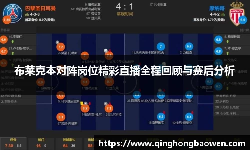 布莱克本对阵岗位精彩直播全程回顾与赛后分析